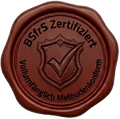 Zertifikat: Vollumfänglich methodenkonform